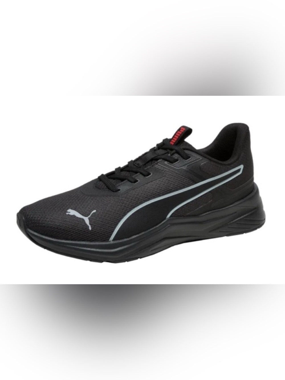 PUMA Men's Tazon / Axelion Running Sneakers Black Silver Size 10 NWT - Picture 3 of 4